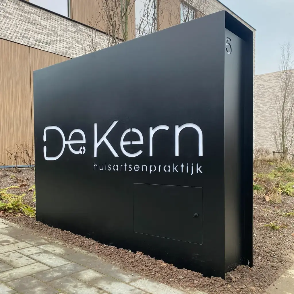 Brievenbus Straight reclame 